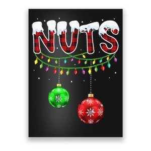 Chest Nuts Christmas Matching Couple Chestnuts Poster