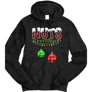 Chest Nuts Christmas Matching Couple Chestnuts Tie Dye Hoodie