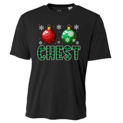 Chest Nuts Christmas Matching Couple Chestnuts Cooling Performance Crew T-Shirt