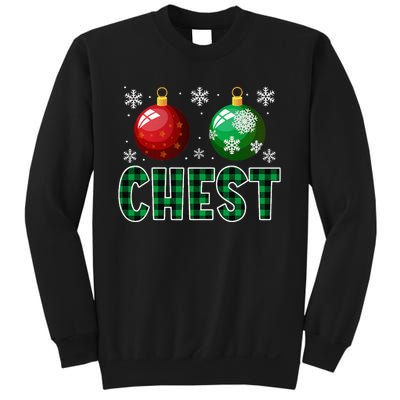 Chest Nuts Christmas Matching Couple Chestnuts Sweatshirt