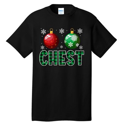 Chest Nuts Christmas Matching Couple Chestnuts Tall T-Shirt