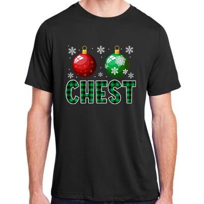 Chest Nuts Christmas Matching Couple Chestnuts Adult ChromaSoft Performance T-Shirt