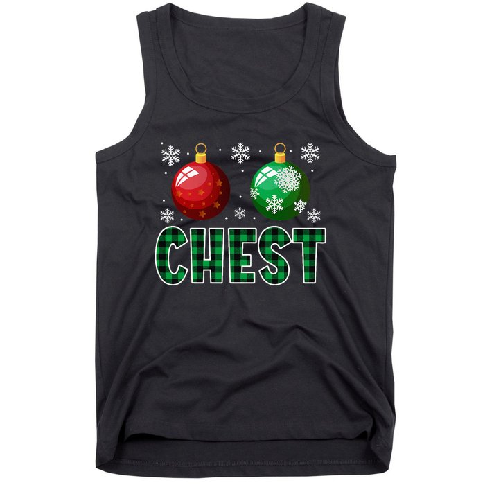 Chest Nuts Christmas Matching Couple Chestnuts Tank Top