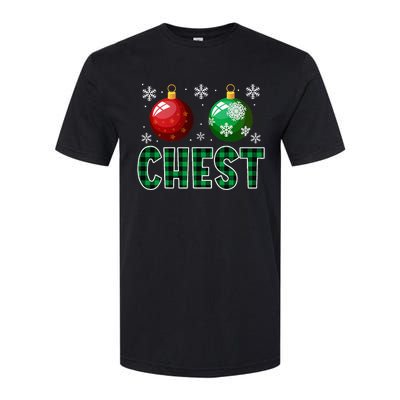 Chest Nuts Christmas Matching Couple Chestnuts Softstyle CVC T-Shirt