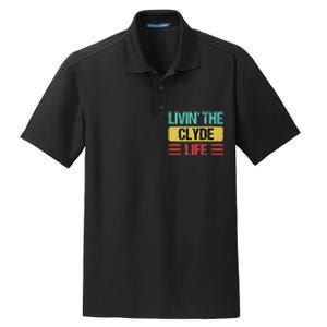 Clyde Name Dry Zone Grid Polo