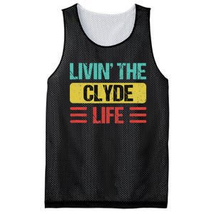 Clyde Name Mesh Reversible Basketball Jersey Tank