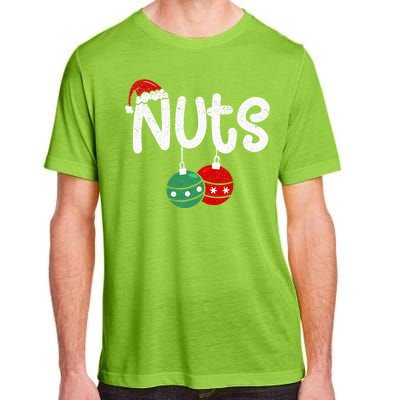 Chest Nuts Couple Christmas Pajama Chestnuts Xmas Gift  Adult ChromaSoft Performance T-Shirt