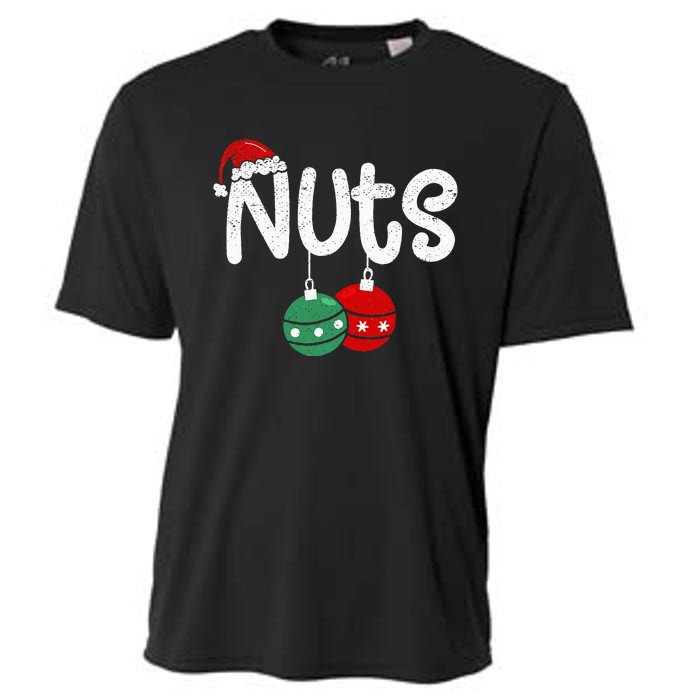 Chest Nuts Couple Christmas Pajama Chestnuts Xmas Gift  Cooling Performance Crew T-Shirt