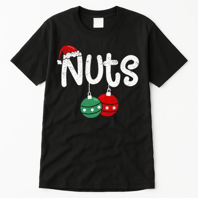 Chest Nuts Couple Christmas Pajama Chestnuts Xmas Gift  Tall T-Shirt