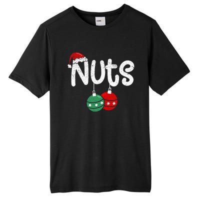 Chest Nuts Couple Christmas Pajama Chestnuts Xmas Gift  Tall Fusion ChromaSoft Performance T-Shirt