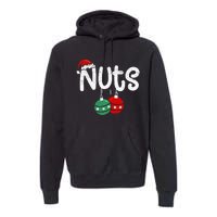 Chest Nuts Couple Christmas Pajama Chestnuts Xmas Gift  Premium Hoodie