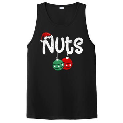 Chest Nuts Couple Christmas Pajama Chestnuts Xmas Gift  PosiCharge Competitor Tank