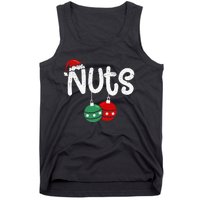 Chest Nuts Couple Christmas Pajama Chestnuts Xmas Gift  Tank Top