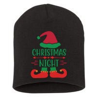 Christmas Night Short Acrylic Beanie