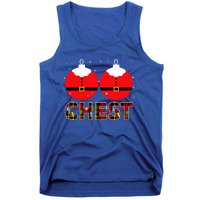 Chest Nuts Christmas Matching Couple Chestnuts Xmas  Tank Top