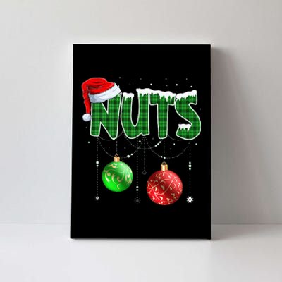 Chest Nuts Christmas Matching Couple Chestnuts Canvas