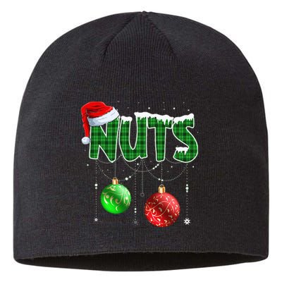 Chest Nuts Christmas Matching Couple Chestnuts Sustainable Beanie