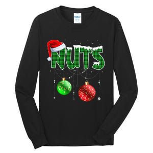 Chest Nuts Christmas Matching Couple Chestnuts Tall Long Sleeve T-Shirt