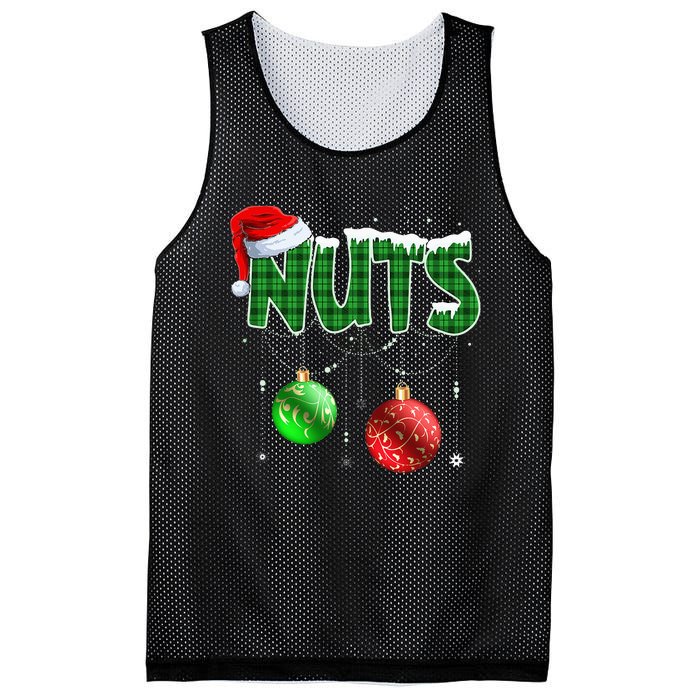 Chest Nuts Christmas Matching Couple Chestnuts Mesh Reversible Basketball Jersey Tank