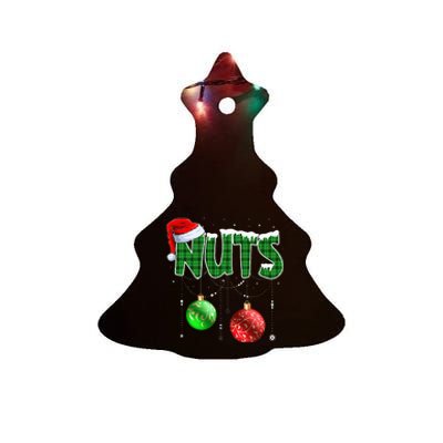 Chest Nuts Christmas Matching Couple Chestnuts Ceramic Tree Ornament