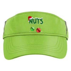 Chest Nuts Christmas Matching Couple Chestnuts Adult Drive Performance Visor