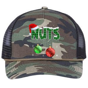 Chest Nuts Christmas Matching Couple Chestnuts Retro Rope Trucker Hat Cap