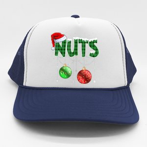 Chest Nuts Christmas Matching Couple Chestnuts Trucker Hat