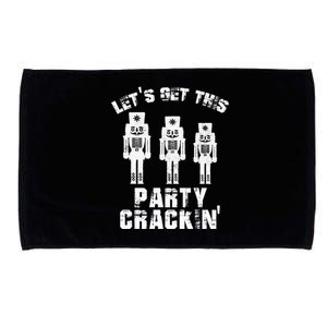 Christmas Nutcracker Design Group Party Funny Microfiber Hand Towel