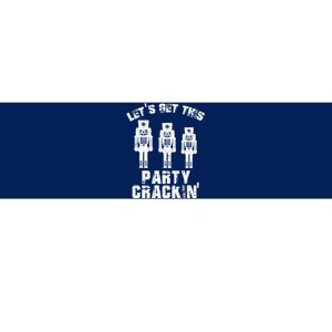 Christmas Nutcracker Design Group Party Funny Bumper Sticker