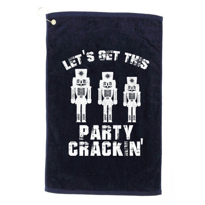 Christmas Nutcracker Design Group Party Funny Platinum Collection Golf Towel