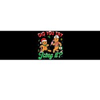 Christmas Nurse Did You Try Icing It Gingerbread Man Bumper Sticker