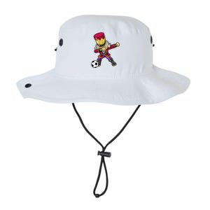 Christmas Nutcracker Dabbing Soccer Player Team Coach Dad Legacy Cool Fit Booney Bucket Hat