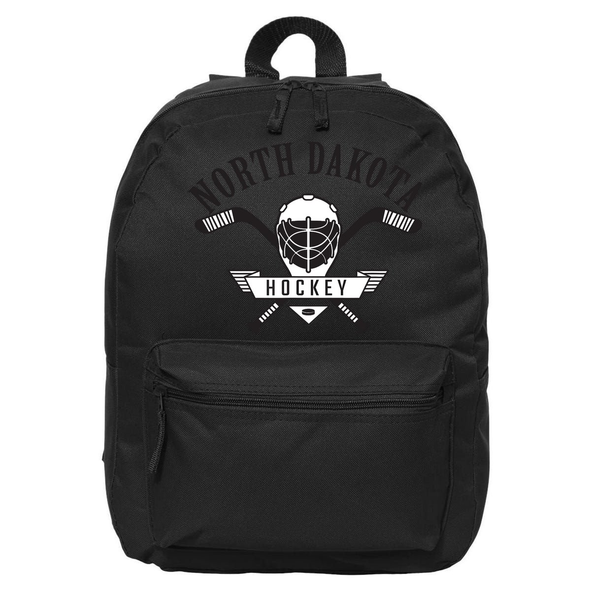 Classic North Dakota Hockey 16 in Basic Backpack