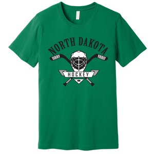 Classic North Dakota Hockey Premium T-Shirt