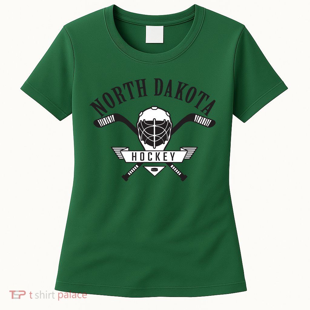 Classic North Dakota Hockey Womens T-Shirt