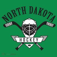 Classic North Dakota Hockey Womens T-Shirt