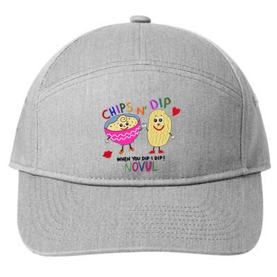 Chips N Dip When You Dip I Dip Novul 7-Panel Snapback Hat