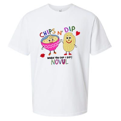 Chips N Dip When You Dip I Dip Novul Sueded Cloud Jersey T-Shirt