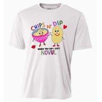 Chips N Dip When You Dip I Dip Novul Cooling Performance Crew T-Shirt