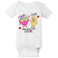 Chips N Dip When You Dip I Dip Novul Baby Bodysuit