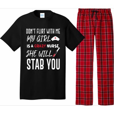 Crazy Nurse Dont Flirt With Me For Boyfriends Pajama Set