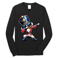 Christmas Nutcracker Dabbing Santa Xmas Funny Long Sleeve Shirt