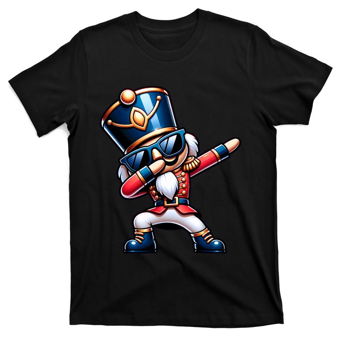 Christmas Nutcracker Dabbing Santa Xmas Funny T-Shirt