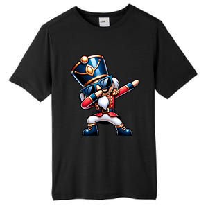 Christmas Nutcracker Dabbing Santa Xmas Funny Tall Fusion ChromaSoft Performance T-Shirt