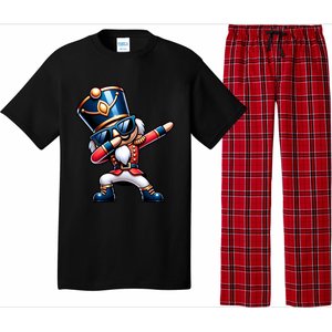 Christmas Nutcracker Dabbing Santa Xmas Funny Pajama Set