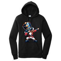 Christmas Nutcracker Dabbing Santa Xmas Funny Women's Pullover Hoodie