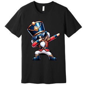 Christmas Nutcracker Dabbing Santa Xmas Funny Premium T-Shirt