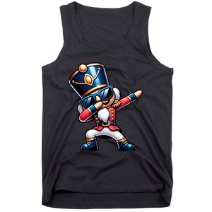 Christmas Nutcracker Dabbing Santa Xmas Funny Tank Top