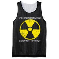 Cool Nuclear Energy Nuclear Power Plant Mesh Reversible Basketball Jersey Tank