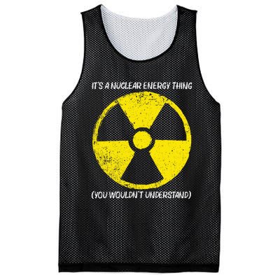 Cool Nuclear Energy Nuclear Power Plant Mesh Reversible Basketball Jersey Tank